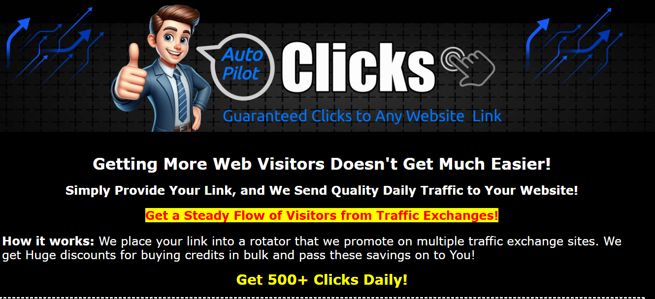Autopilotclicks.net SALE SALE-$600.00/30 DAY FREE ADS!